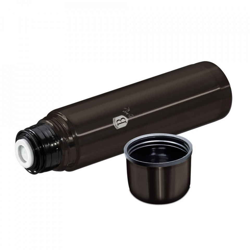 Термос Metallic Line Shiny Black Edition BerlingerHaus BH 6817