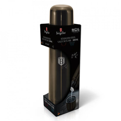 Термос Metallic Line Shiny Black Edition BerlingerHaus BH 6817