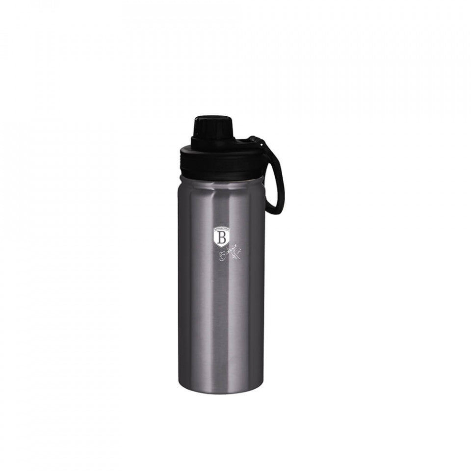 Термос спорт Metallic Line Carbon Pro Edition BerlingerHaus BH 7763