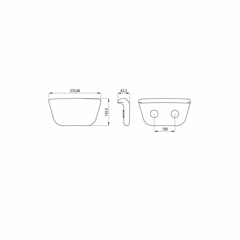 Deante A_QA Black Bath Headrest
