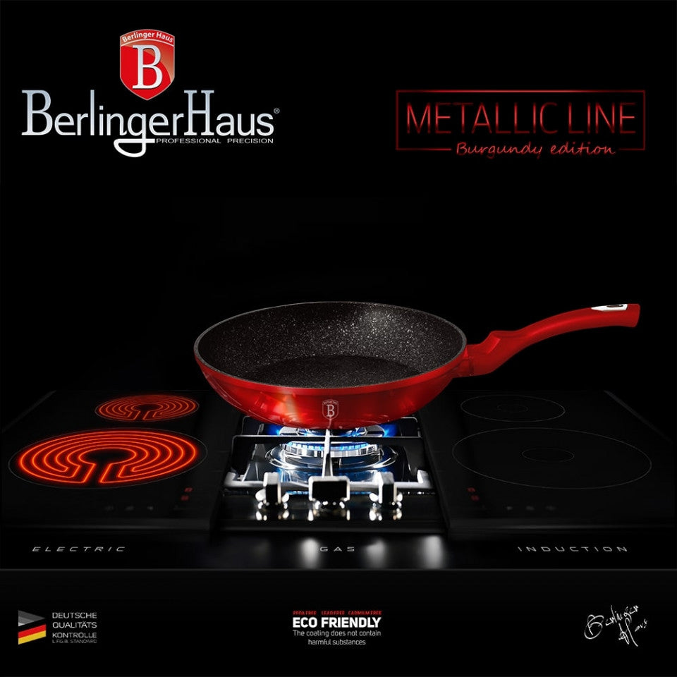 Тиган 24 см Burgundy Metallic Line Berlinger Haus BH 1252N