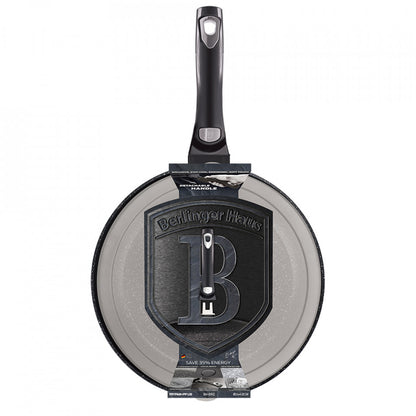 Тиган 24 см с отделяща се дръжка Metallic Line Carbon Pro Edition Berlinger Haus BH 6912