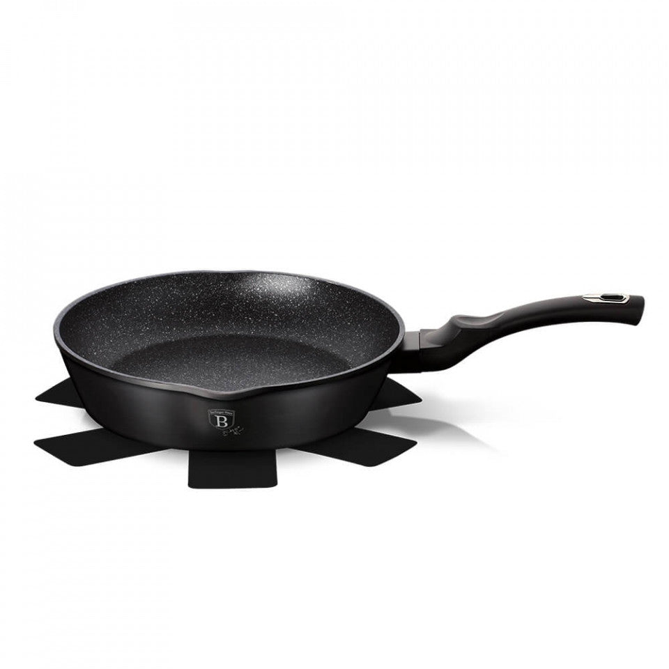 Дълбок тиган Black Silver Collection BerlingerHaus BH 6185
