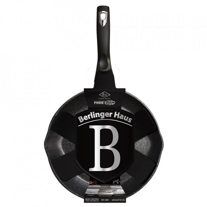 Дълбок тиган Black Silver Collection BerlingerHaus BH 6185