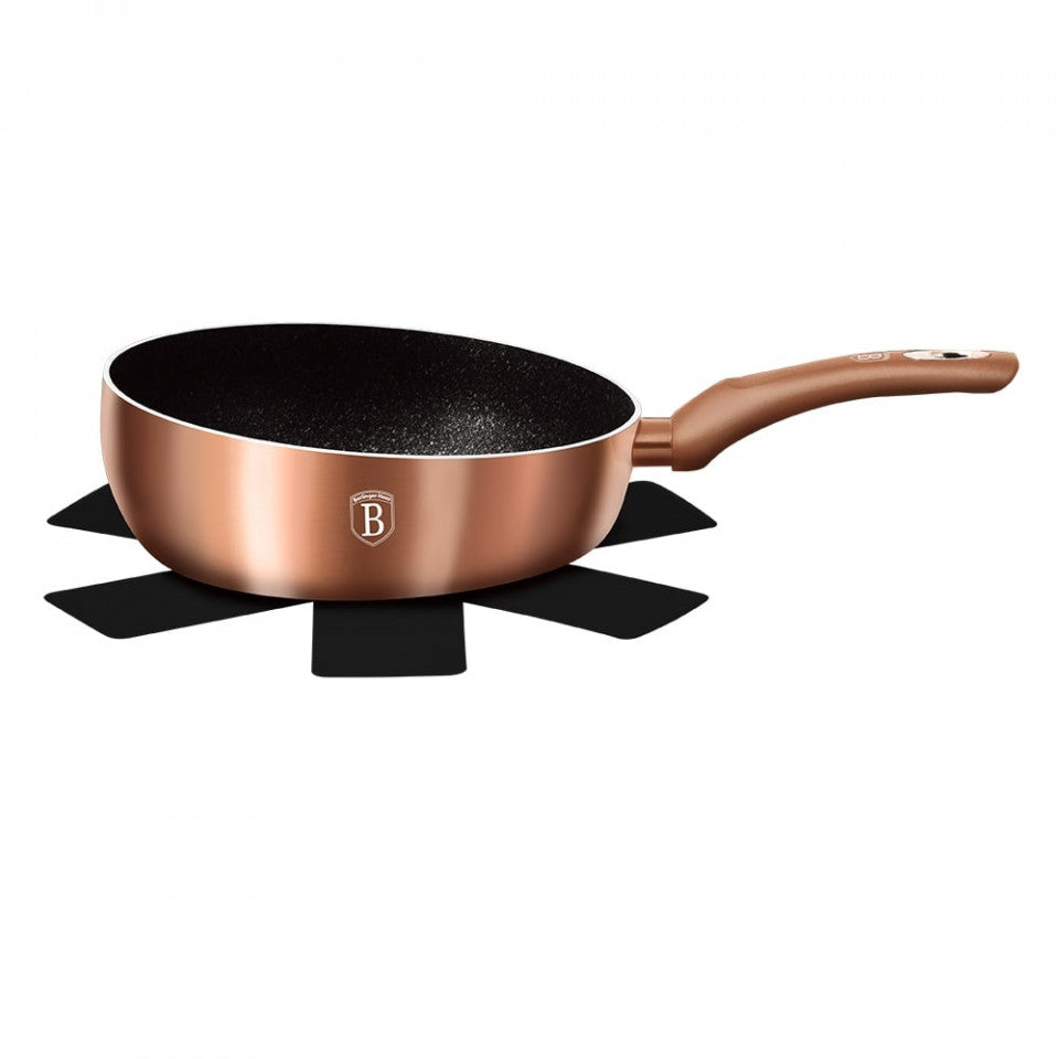 Сотейник 26 cm Rose Gold (Мед) Metallic Line Berlinger Haus BH 1522N