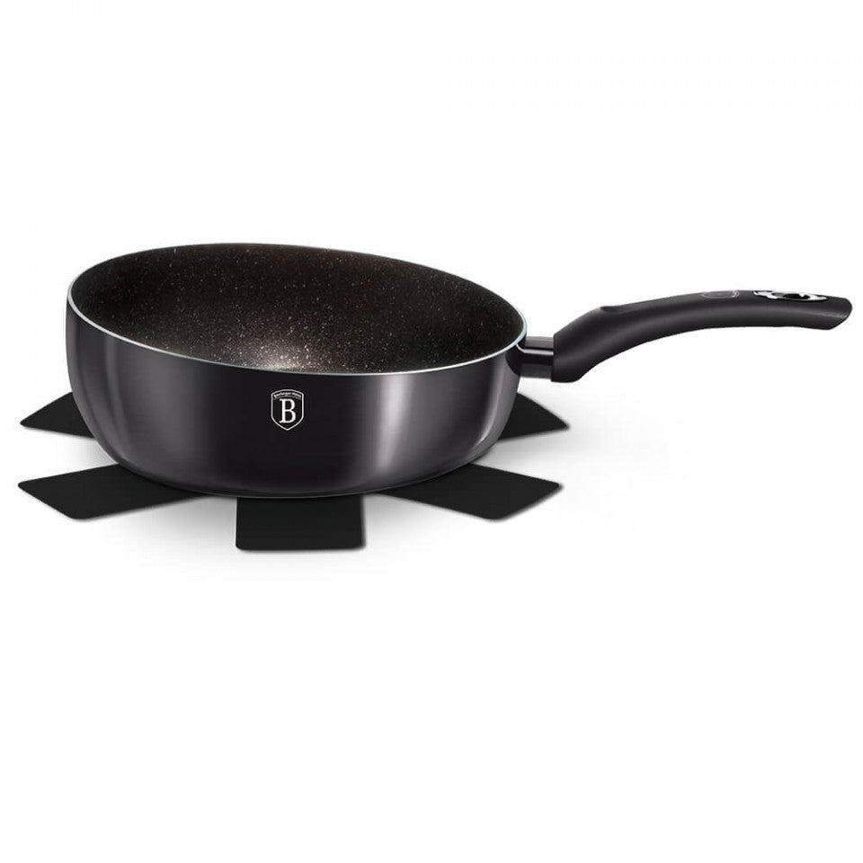 Сотейник Metallic Line Carbon Pro Edition BerlingerHaus BH 6906