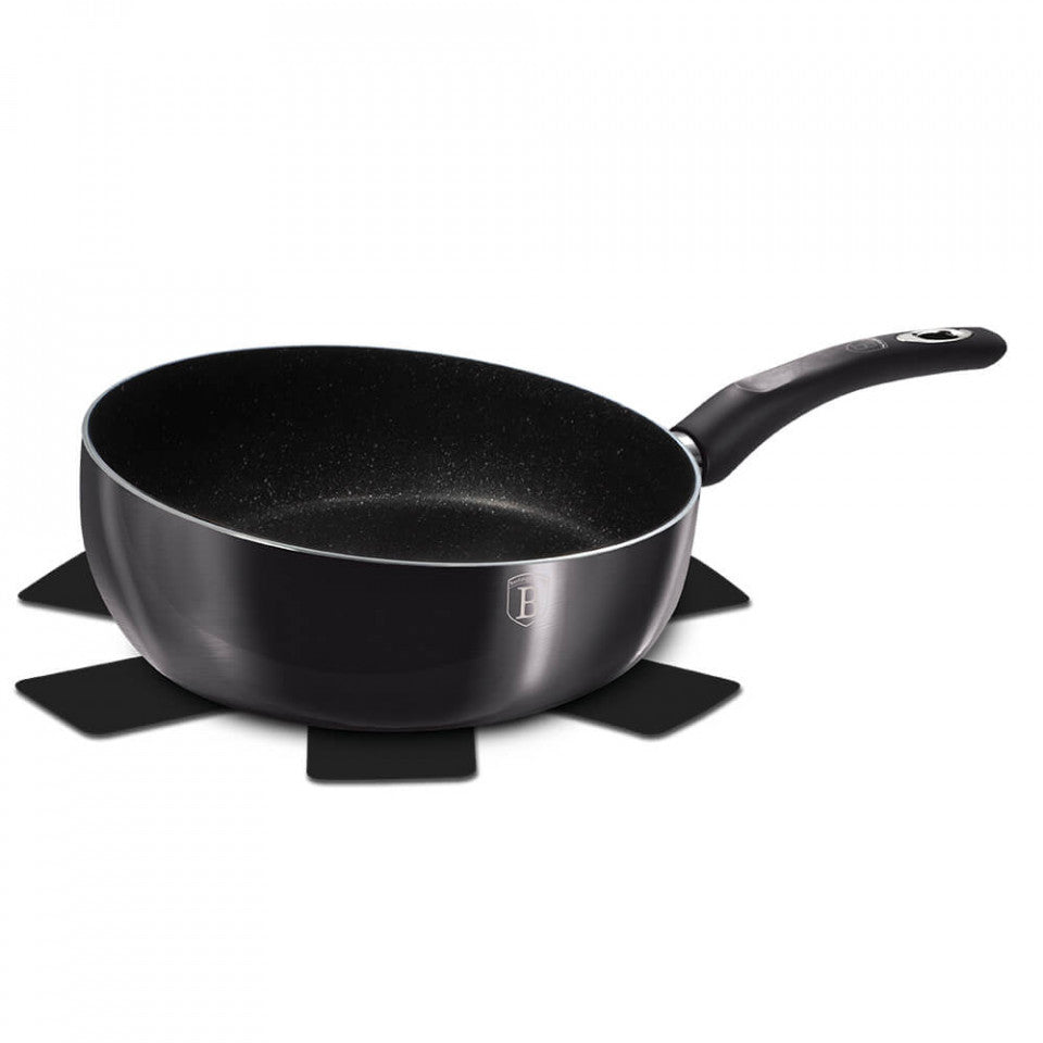 Сотейник Metallic Line Carbon Pro Edition BerlingerHaus BH 6906