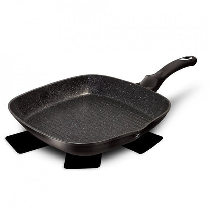 Грил тиган 28 см Black Silver Collection Berlinger Haus BH 1846