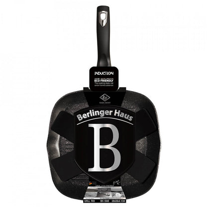 Грил тиган 28 см Black Silver Collection Berlinger Haus BH 1846