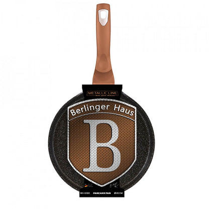 Тиган за палачинки Rose Gold Metallic Line BerlingerHaus BH 6180