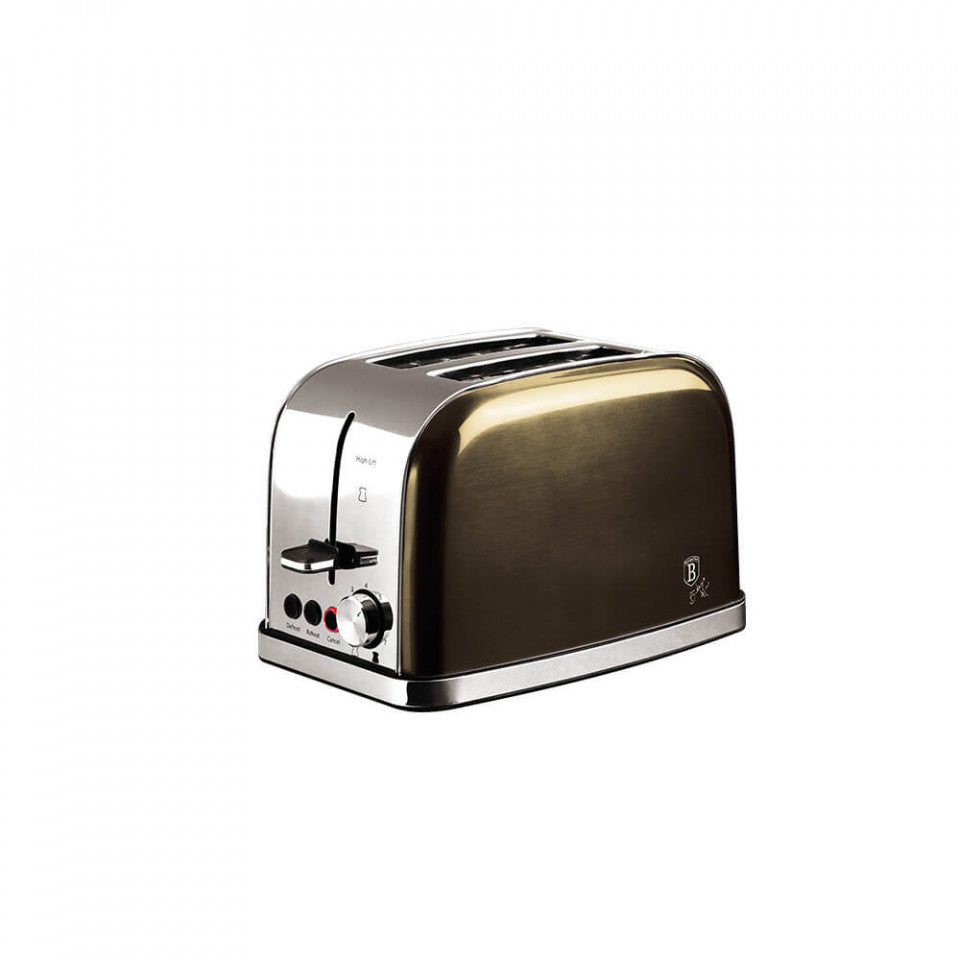 Тостер Metallic Line Shiny Black Edition BerlingerHaus BH 9395