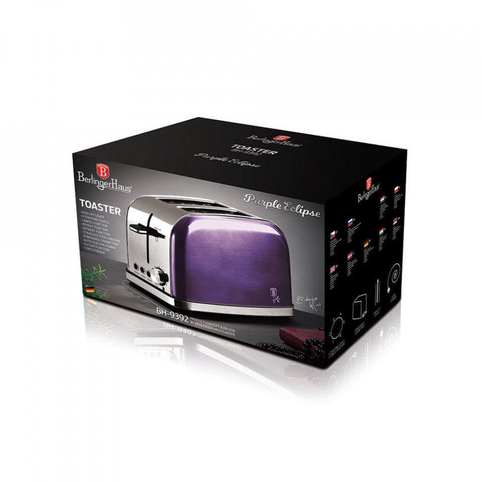 Тостер Purple Eclipse Collection BerlingerHaus BH 9392