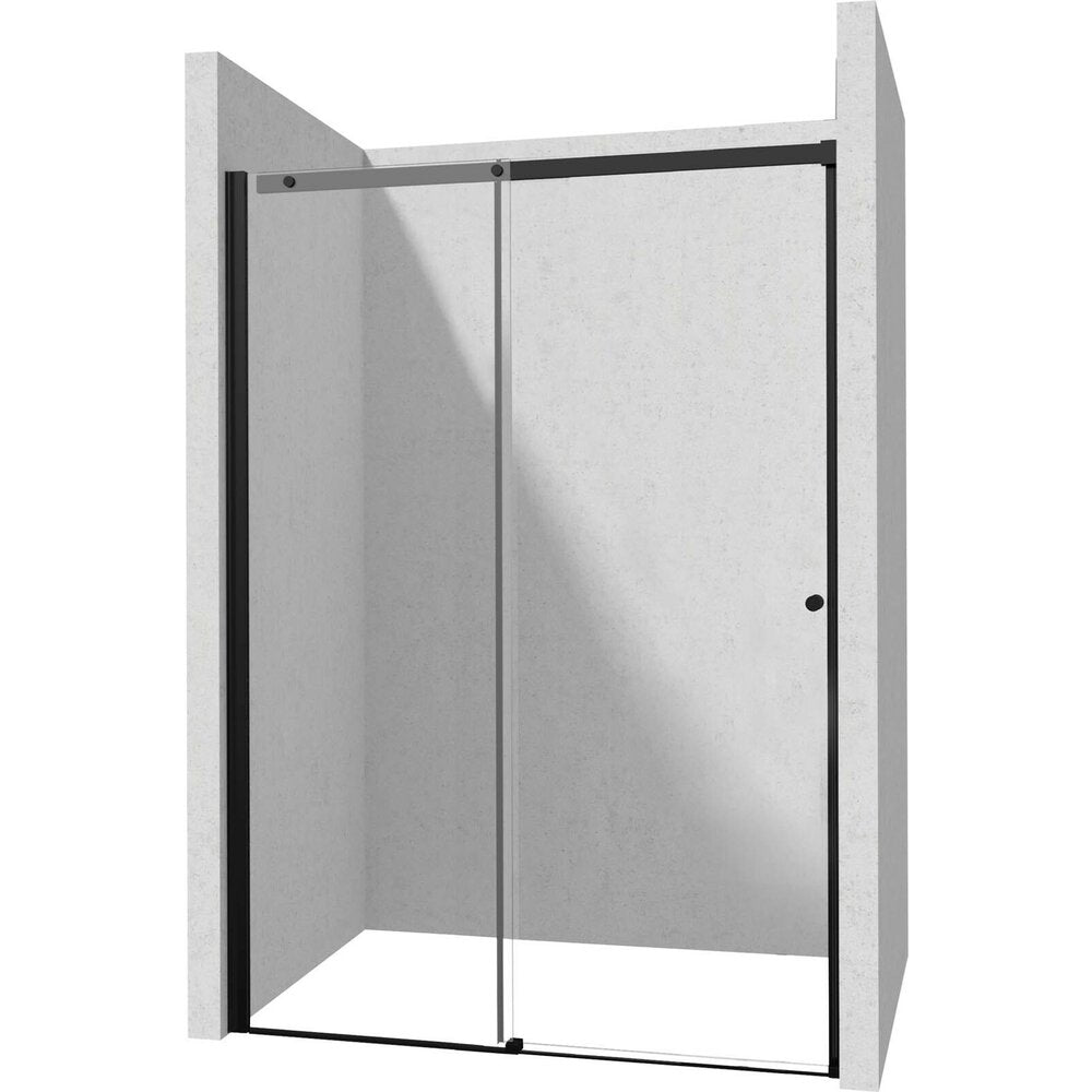 Deante Kerria Plus Black Sliding Shower Door 170 cm