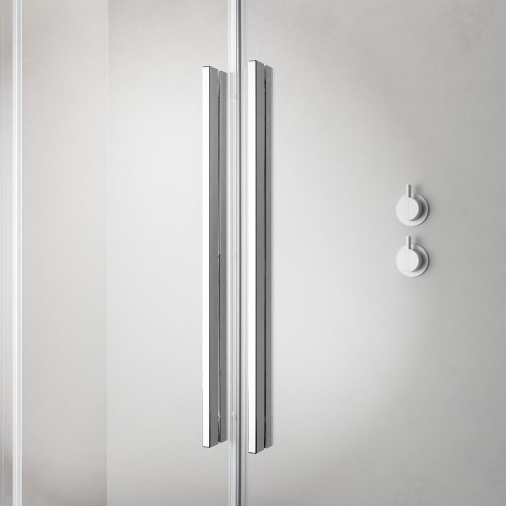 Слайдваща врата за ниши Radaway Furo DWJ 150 cm стъкло 8 mm хром гланц-прозрачно дясно отваряне
