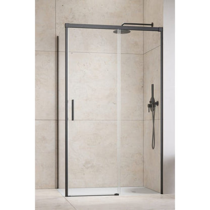Слайдваща врата за ниши Radaway Idea KDJ 100 cm стъкло 6 mm завършек GunMetal матово-прозрачно дясно отваряне