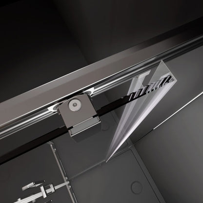 Слайдваща врата за ниша Radaway Premium Pro DWJ 120 cm стъкло 6 mm хром гланц-прозрачен отваряне надясно