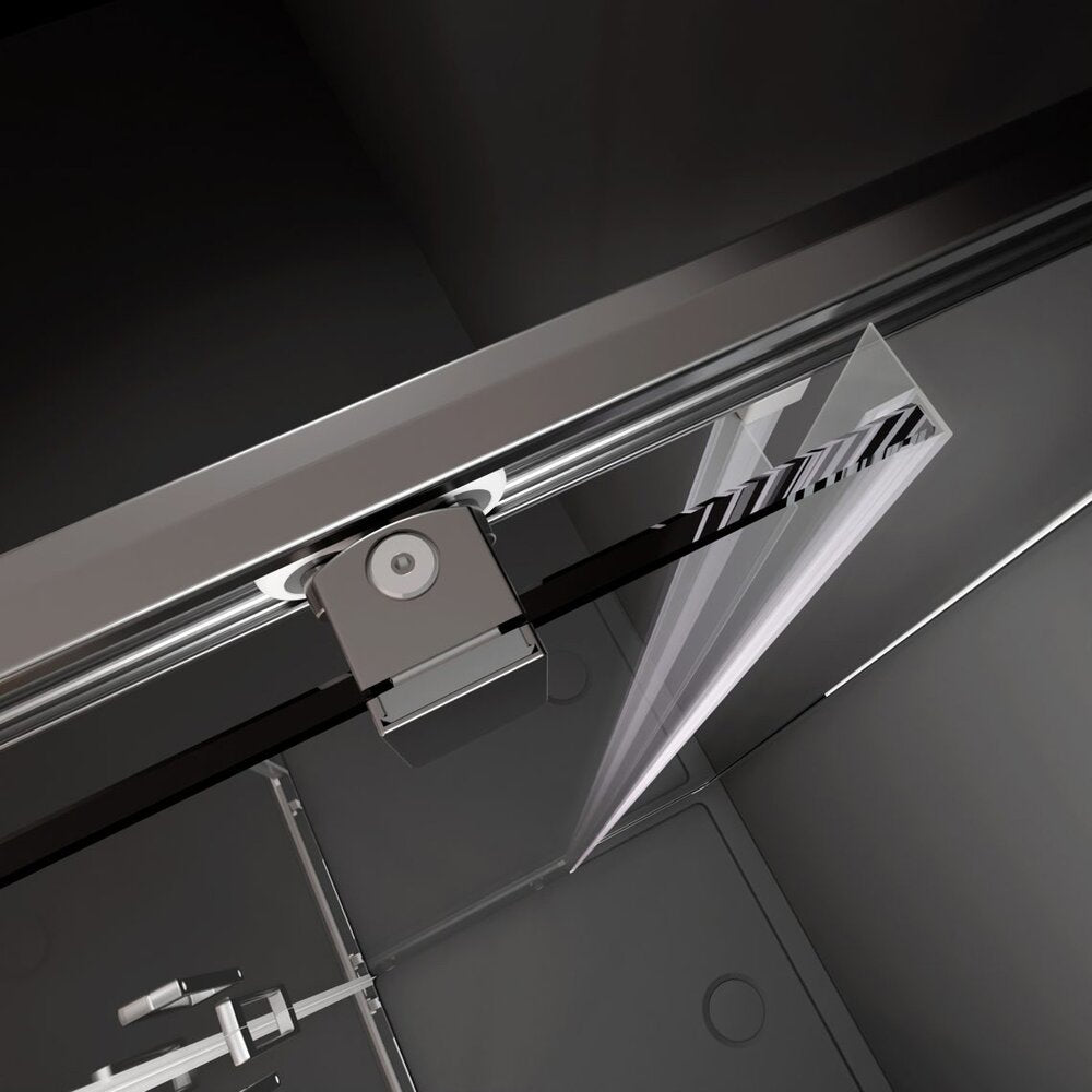 Слайдваща врата за ниша Radaway Premium Pro DWJ 140 cm стъкло 6 mm хром гланц-прозрачен дясно отваряне