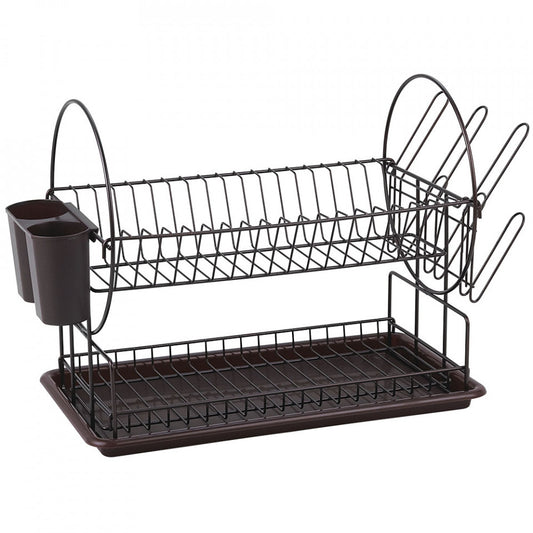 Сушилник за съдове 2 нива Muhler MR-5024PC 50x23,5x33, бронз 1004926