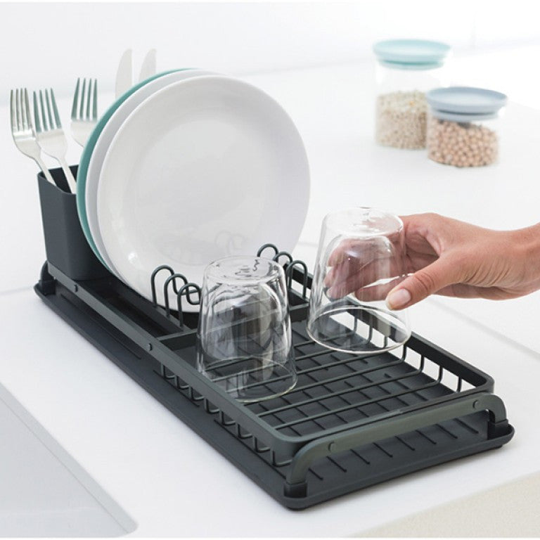 Сушилня за съдове Brabantia Dark Grey, компактна 1000202