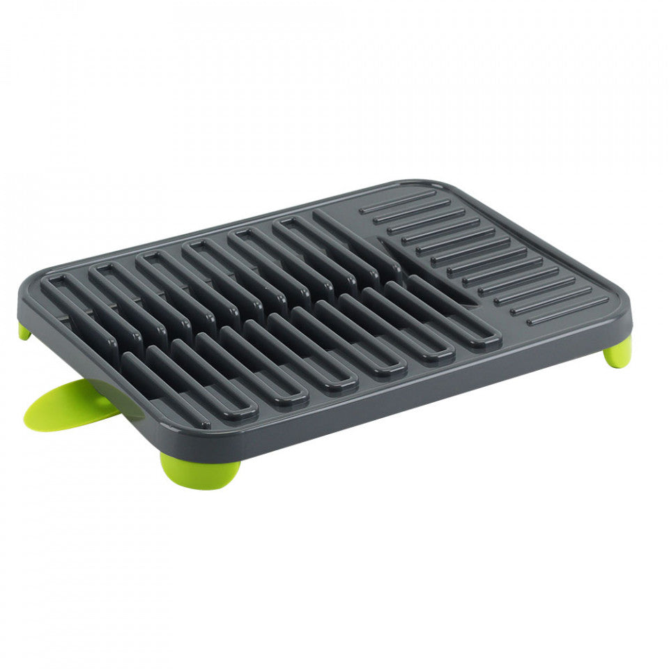 Luigi Ferrero FR-3830P Dish Drainer 38x30x4.5cm, Gray 1004915