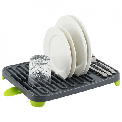 Luigi Ferrero FR-3830P Dish Drainer 38x30x4.5cm, Gray 1004915