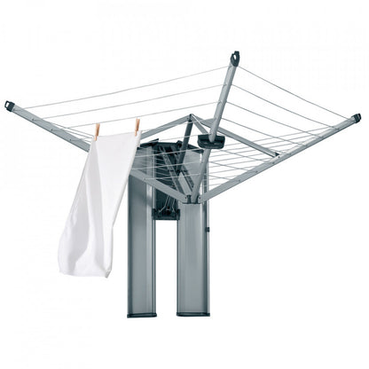 Сушилник за дрехи Brabantia WallFix 24м, сив металик, кутийка 90300272