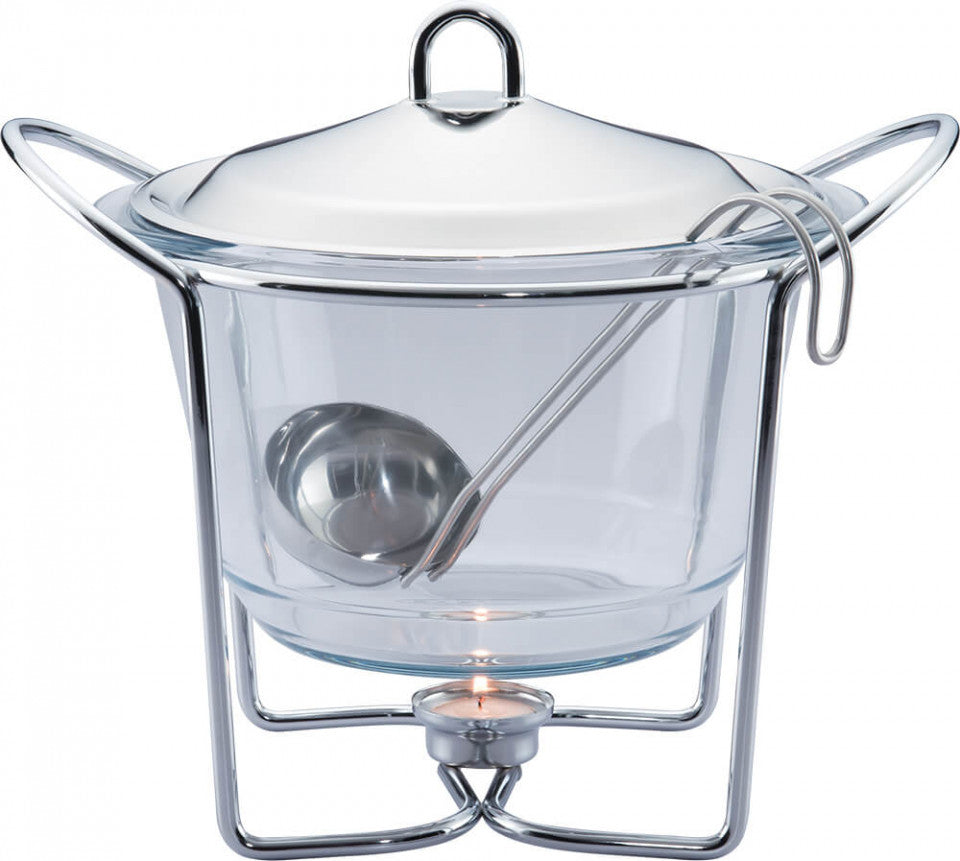 Вас за загряване на супа (Soup Warmer) 4L Black Silver Collection Berlinger Haus BH 1384