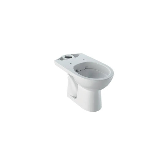 Geberit Selnova Rimfree Floor-Mounted Toilet with Vertical Flush and Horizontal Outlet