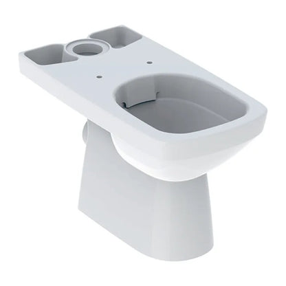 Тоалетна чиния Geberit Selnova Square Rimfree бяла гланцова
