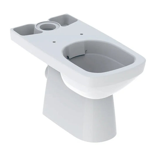 Тоалетна чиния Geberit Selnova Square Rimfree бяла гланцова