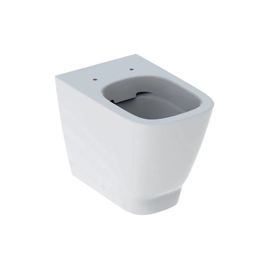 Geberit Smyle Square Rimfree Floor-Mounted Toilet without Seat White