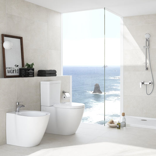 WC на под BTW Ideal Standard Connect AquaBlade за резервуар