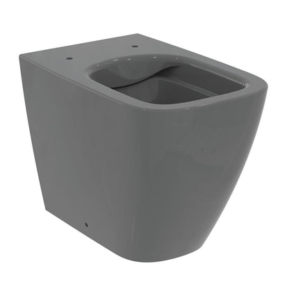 Ideal Standard i.life B Glossy Grey Rimless Floor Toilet BTW