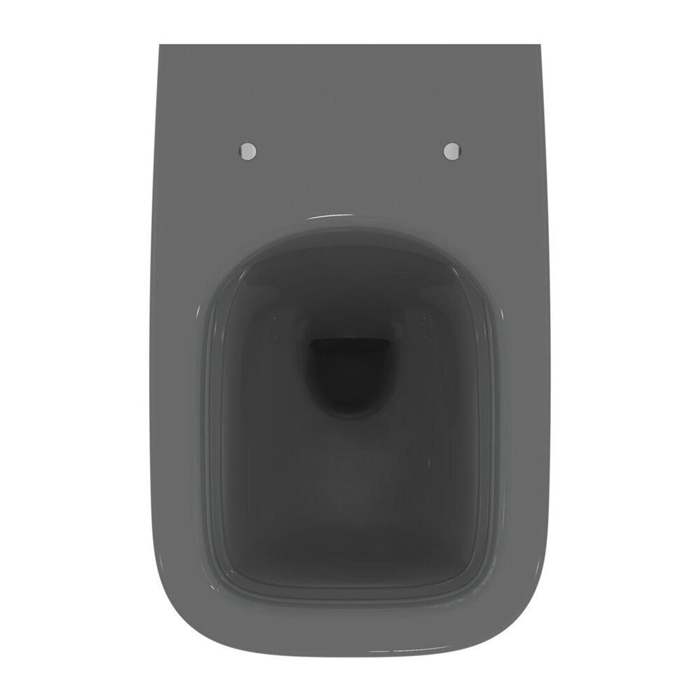 Ideal Standard i.life B Glossy Grey Rimless Floor Toilet BTW