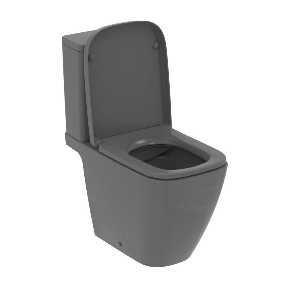 Ideal Standard i.life B Glossy Grey Rimless Floor Toilet