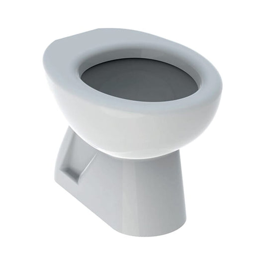 Geberit Bambini Floor-Mounted Toilet for Kids with Vertical Flush and No Holes on the Lid