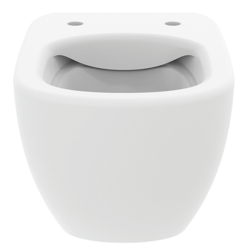 White Wall-mounted Toilet Ideal Standard Tesi RimLS+ Without Frame