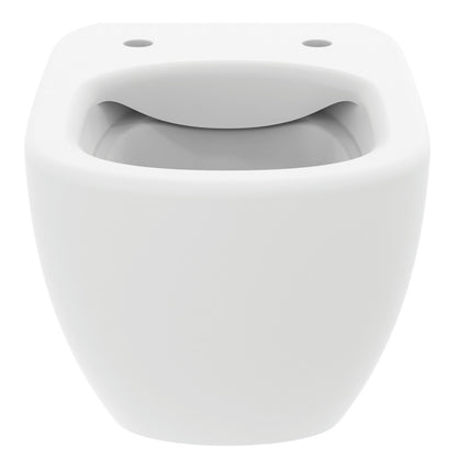 White Wall-mounted Toilet Ideal Standard Tesi RimLS+ Without Frame