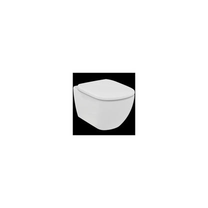 White Wall-mounted Toilet Ideal Standard Tesi RimLS+ Without Frame