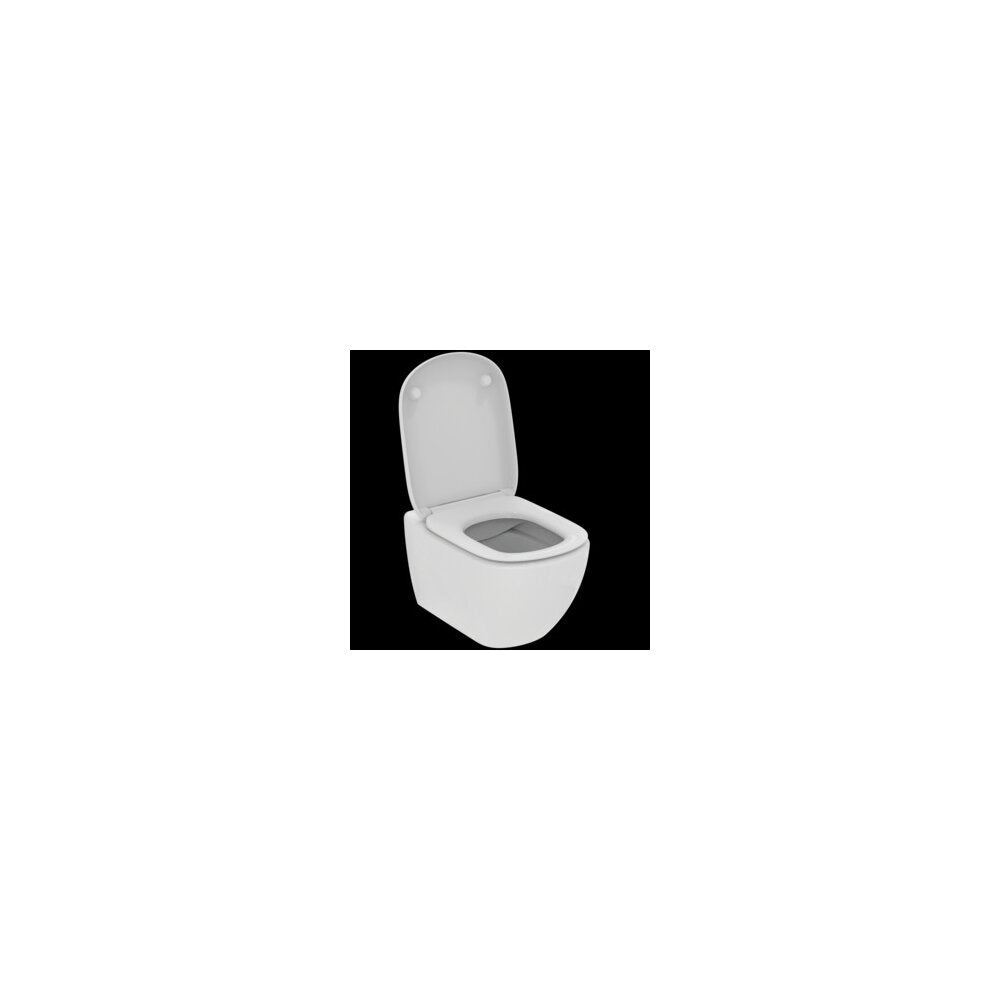 White Wall-mounted Toilet Ideal Standard Tesi RimLS+ Without Frame