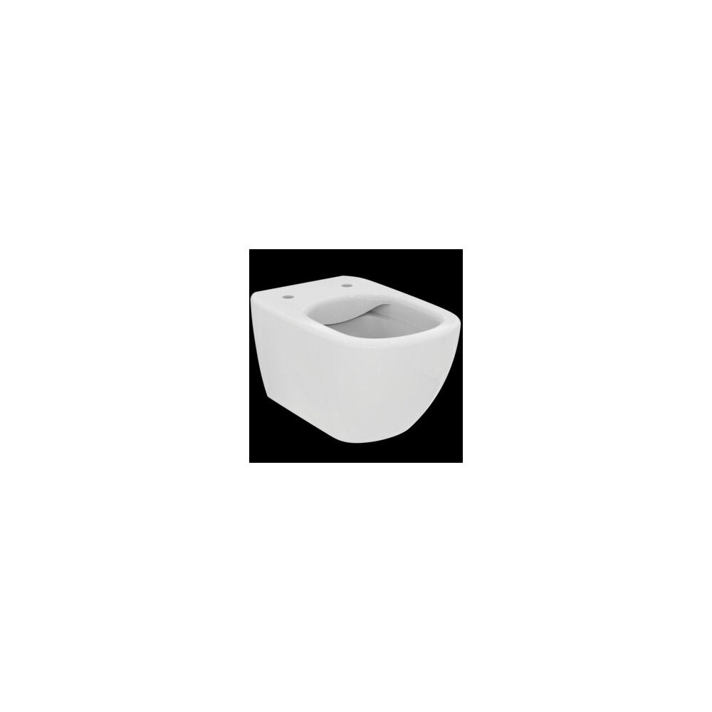 White Wall-mounted Toilet Ideal Standard Tesi RimLS+ Without Frame
