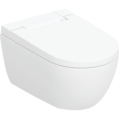 WC за стенен монтаж с капак softclose и функция биде Geberit AquaClean Alba