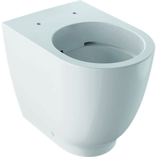 WC чиния Geberit Acanto Rimfree с вертикално измиване, бяла
