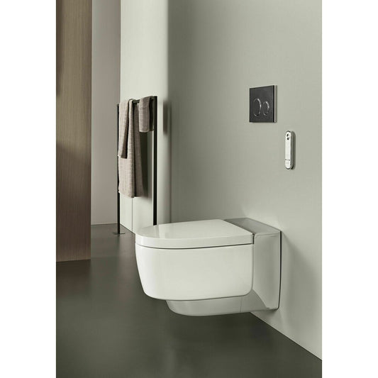 WC чиния Geberit AquaClean Mera Comfort с капак със забавено затваряне и електрически биде