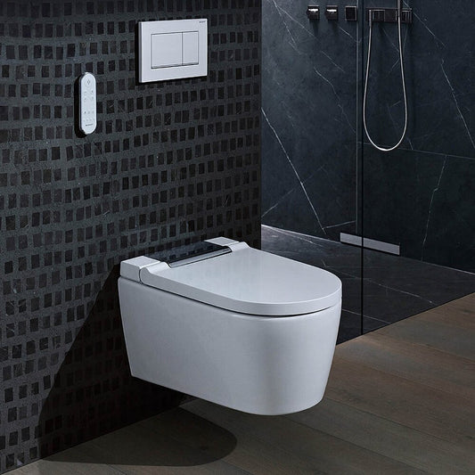 WC чиния Geberit Aquaclean Sela с електрическа бидет функция хром гланц