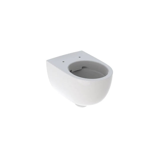 Geberit Selnova Rimfree Wall-Hung Toilet Without Seat White Closed Shape