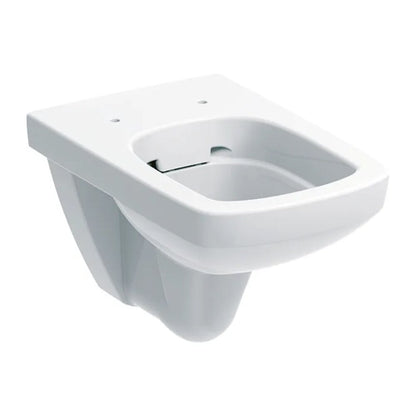 Суспендиран тоалет Geberit Selnova Square Rimfree бял гланц
