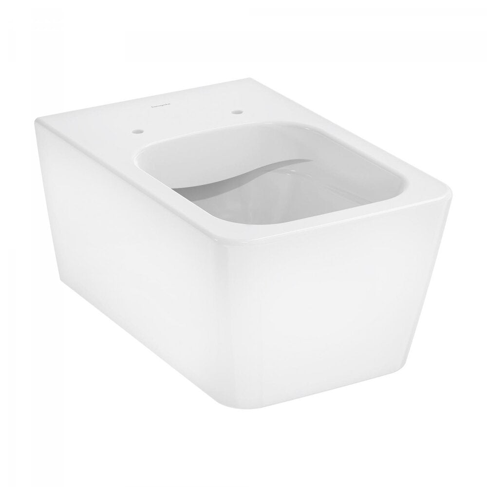 Висяща тоалетна чиния Hansgrohe EluPura Q Rimless AquaFall бяла лъскава