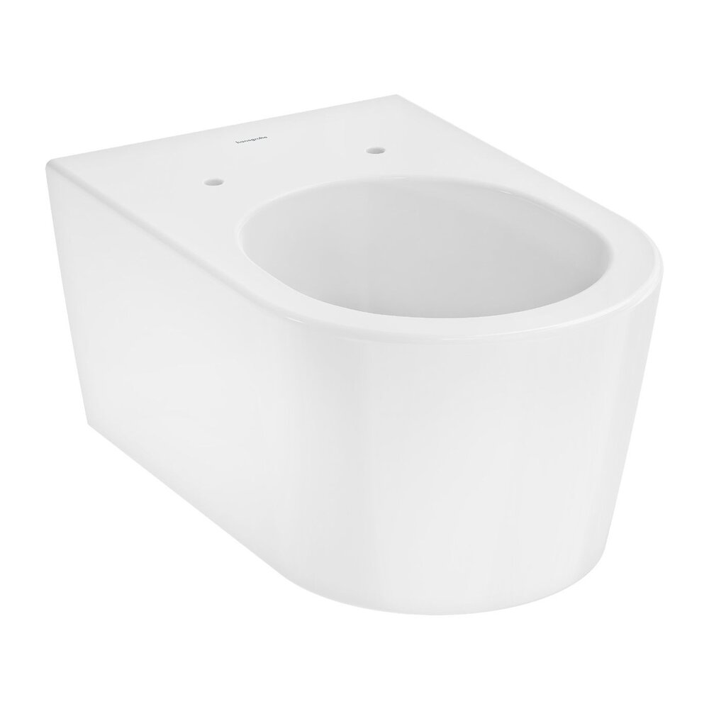 Суспензирана тоалетна чиния Hansgrohe EluPura S Rimless AquaHelix бяла гланц