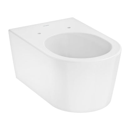 Суспензирана тоалетна чиния Hansgrohe EluPura S Rimless AquaHelix бяла гланц